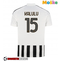 Moške Nogometnih dresov Juventus Pierre Kalulu #15 Domači 2026-27 Kratki rokavi